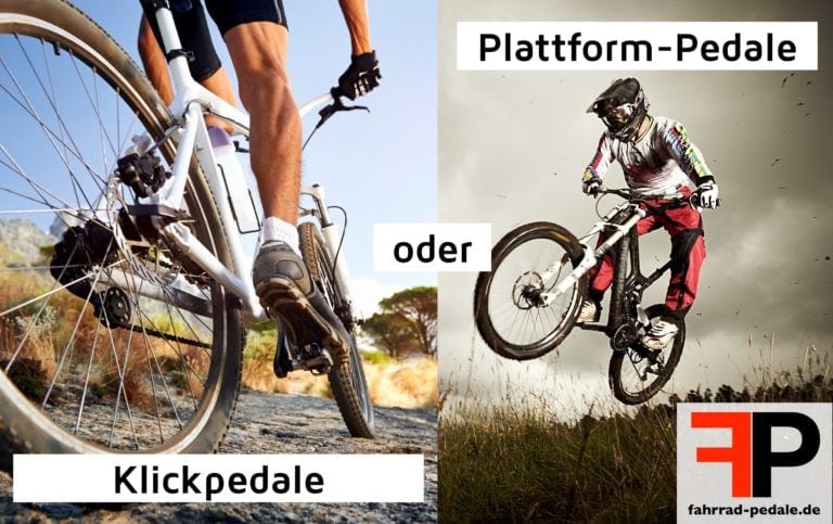 klickpedale oder plattform pedale effizienter